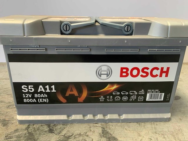 Bosch - s5 a11 - 12v 80ah - accu's - afbeelding 5 van  6