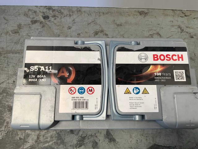 Bosch - s5 a11 - 12v 80ah - accu's - afbeelding 6 van  6