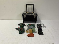 Bosch - schroefboormachine - decoupeerzaag - schuurmachine - afbeelding 1 van  12