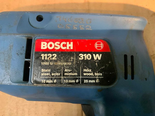 Bosch 1122 en 1123.0 boormachine (2x) - afbeelding 2 van  7