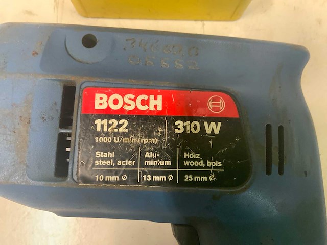 Bosch 1122 en 1123.0 boormachines (2x) - afbeelding 6 van  8