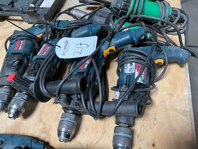 Bosch 13-2 re boormachine (4x) - afbeelding 2 van  5