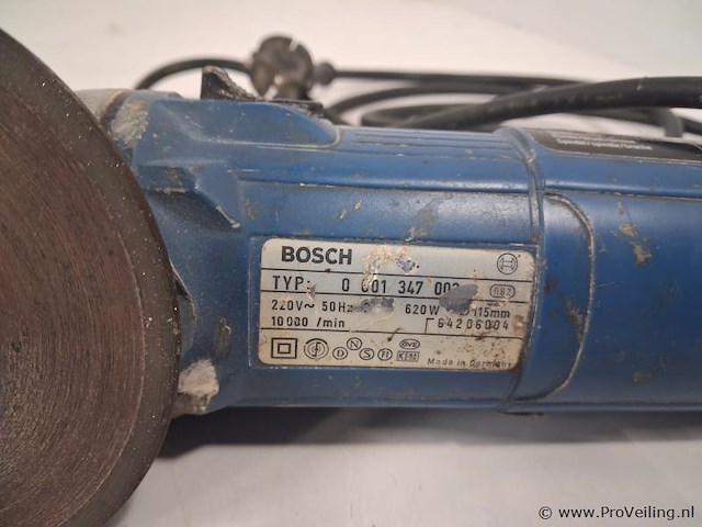 Bosch 1347 haakse slijper - afbeelding 3 van  4