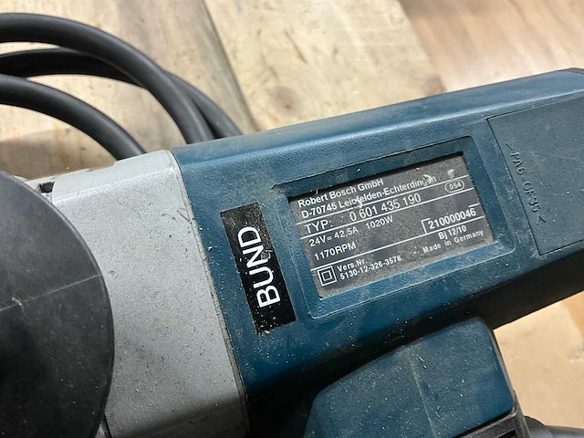 Bosch 24 volts d-7074 slagmoersleutel (2x) - afbeelding 5 van  5