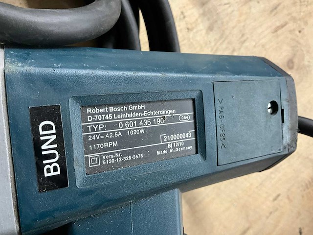 Bosch 24 volts d-7074 slagmoersleutel - afbeelding 4 van  4