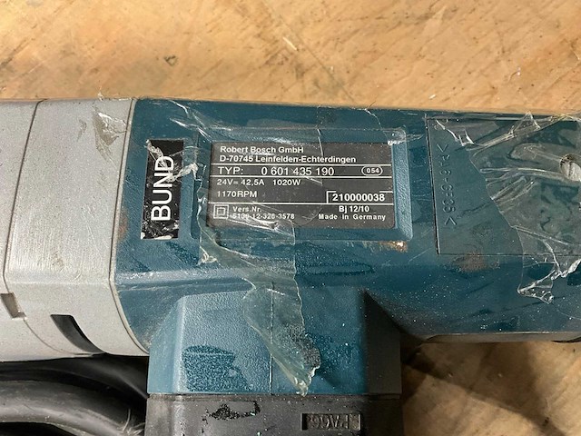 Bosch 24v d-7074 slagmoersleutel (2x) - afbeelding 4 van  5