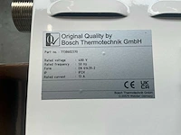 Bosch 3 fase elektrische bijverwarming - afbeelding 2 van  5