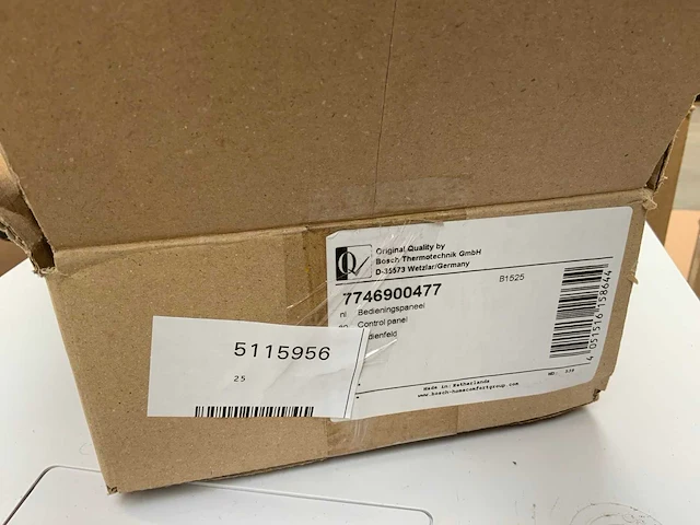 Bosch 7746900477 bedieningspaneel - afbeelding 4 van  4
