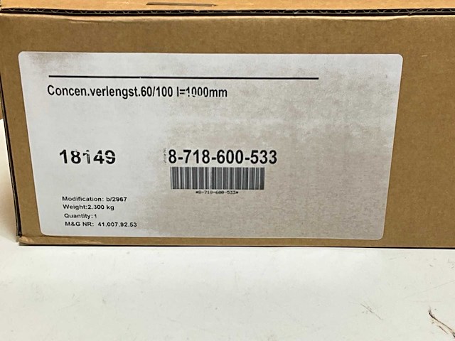 Bosch 8718600533 doorvoerverlengpijp 60/100 1000mm (4x) - afbeelding 3 van  3