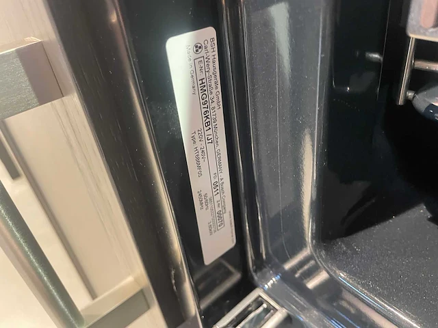 Bosch accentline - hmg976kb1 - combi-oven (c) - afbeelding 4 van  4