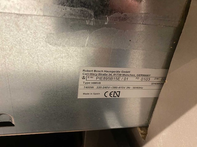 Bosch accentline - pie895b15e - kookplaat (c) - afbeelding 3 van  3