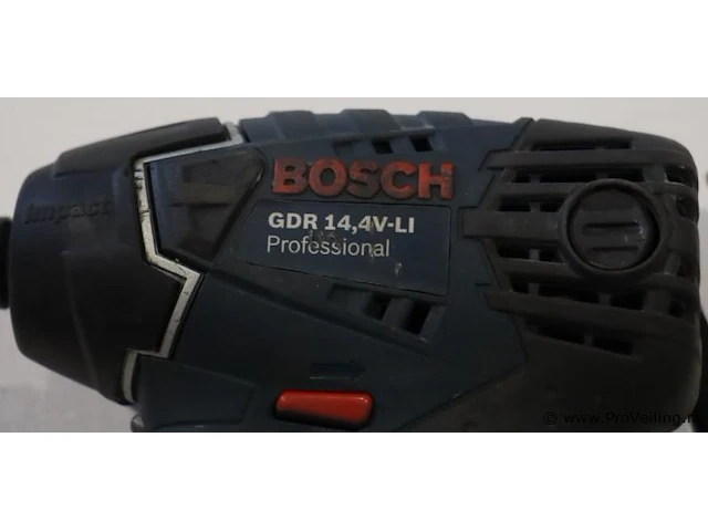 Bosch accu slagschroevendraaier gdr 14,4v-li - afbeelding 2 van  4