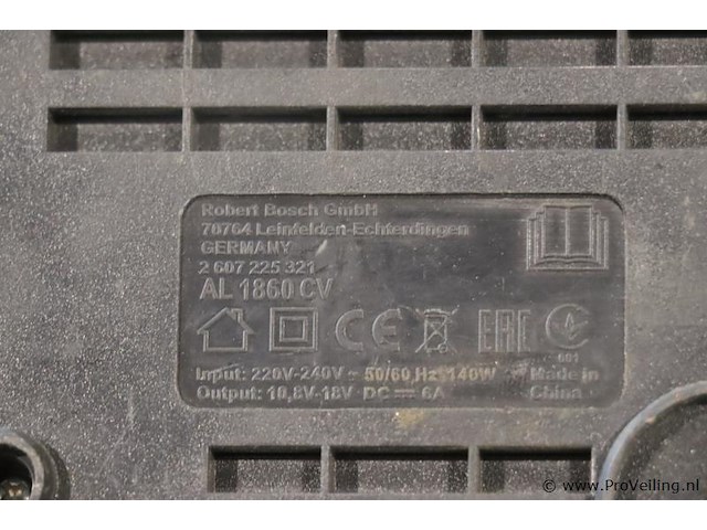 Bosch acculader al 1860 cv 21 - afbeelding 4 van  5