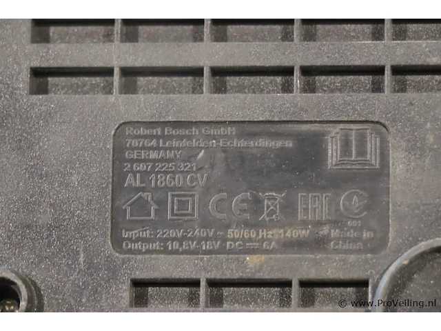 Bosch acculader al 1860 cv 21 - afbeelding 4 van  5