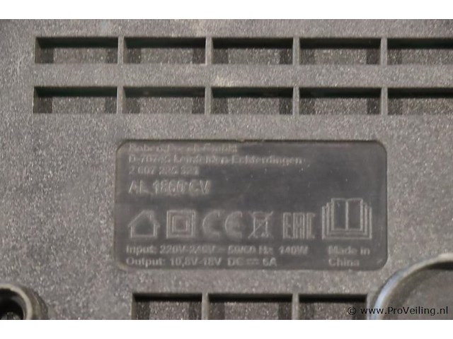 Bosch acculader al 1860 cv - afbeelding 4 van  5