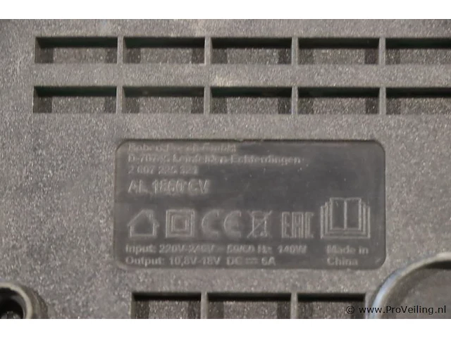 Bosch acculader al 1860 cv - afbeelding 4 van  5