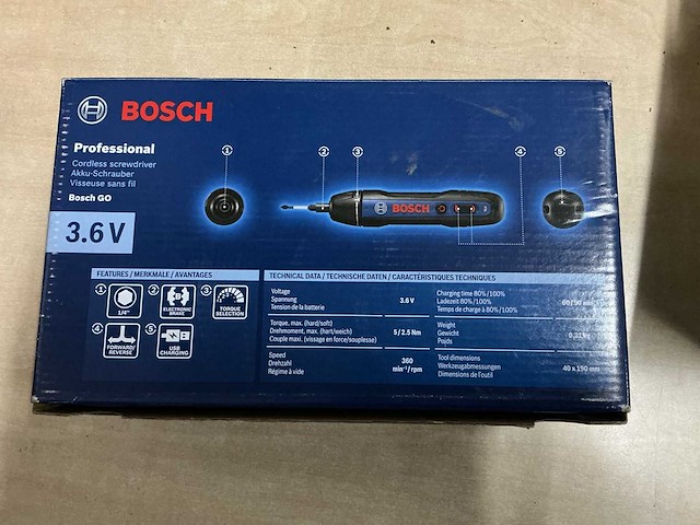 Bosch accuschroevendraaier - afbeelding 3 van  3