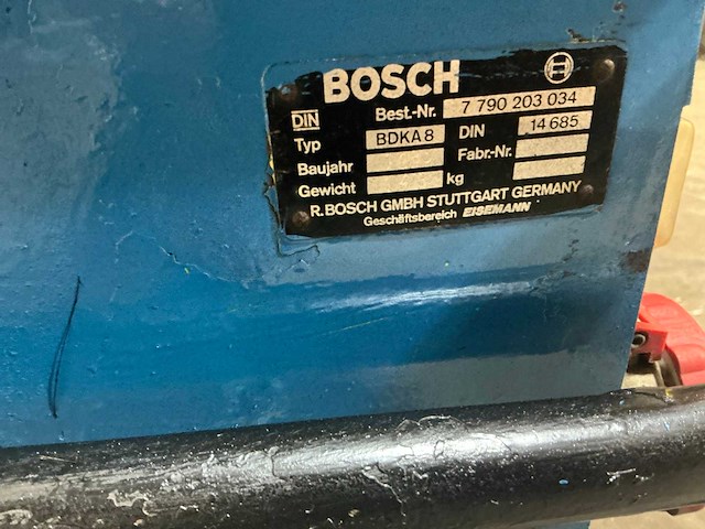Bosch bdka8 stroomgenerator - afbeelding 3 van  11