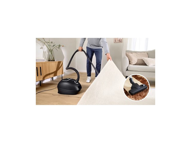 Bosch bgl41ba3h serie 4 exclusiv stofzuiger met stofzak zwart - afbeelding 4 van  4