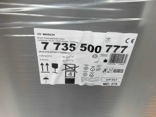 Bosch bh 120-5 1b buffervat - afbeelding 3 van  3