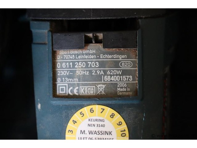 Bosch boorhamer gbh 2-22 re 0 611 250 703 - afbeelding 5 van  8