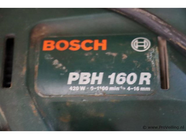 Bosch boorhamer pbh 160 r - afbeelding 3 van  4