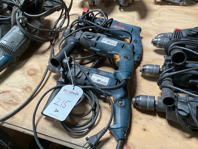 Bosch boormachine (3x) - afbeelding 1 van  7