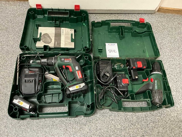 Bosch boormachine accu (2x) - afbeelding 1 van  6