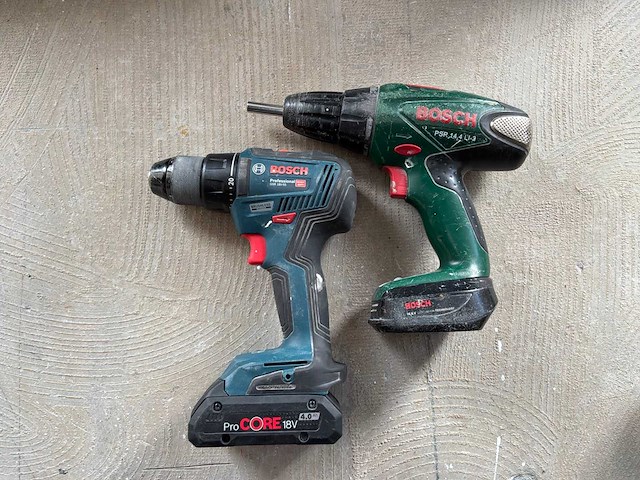 Bosch boormachines (2x) - afbeelding 1 van  1