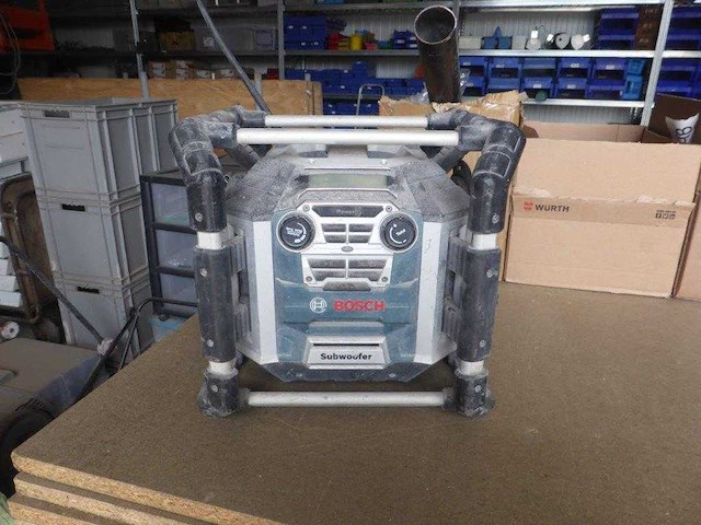 Bosch bouwradio - afbeelding 1 van  1