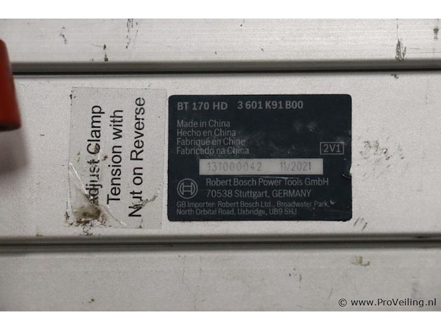 Bosch bouwstatief bt 170 hd 3601k91b00 - afbeelding 4 van  4