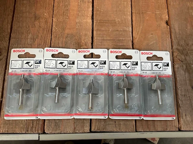 Bosch bovenfreesbit (5x) - afbeelding 2 van  2