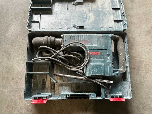 Bosch breekhamer gsh 11 e met koffer - afbeelding 1 van  2