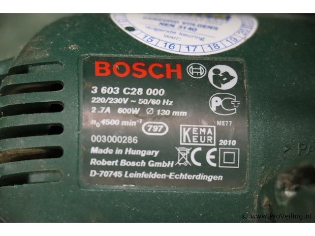 Bosch cirkelzaag type pks 40 - afbeelding 6 van  6