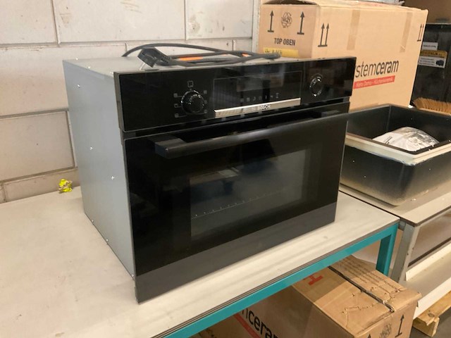 Bosch cma585gb1 inbouw combi-magnetron - afbeelding 1 van  4