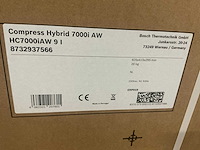 Bosch compress hybrid 7000i aw binnenunit - afbeelding 2 van  3
