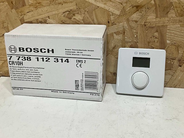 Bosch cr10h thermostaat met vochtvoeler (4x) - afbeelding 1 van  5