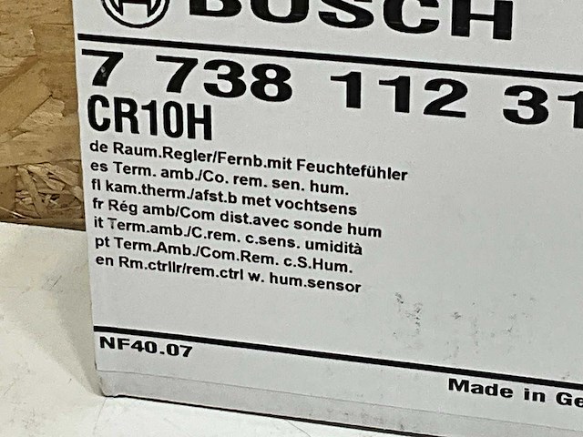 Bosch cr10h thermostaat met vochtvoeler (5x) - afbeelding 5 van  5