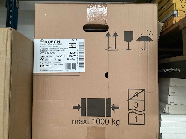 Bosch ctl836ec6 espresso machine - afbeelding 3 van  4