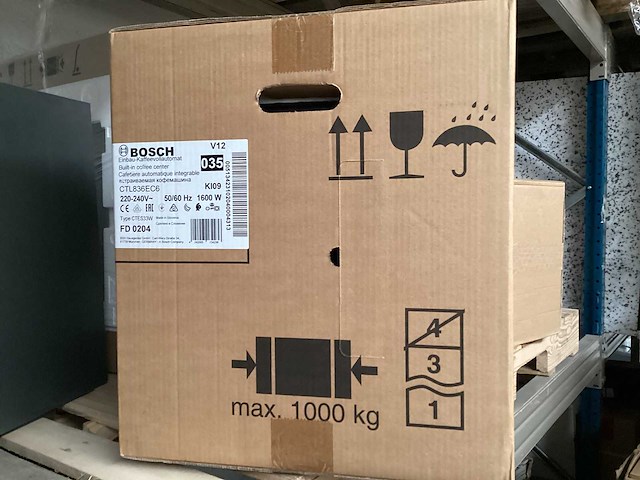 Bosch ctl836ec6 espresso machine - afbeelding 4 van  4