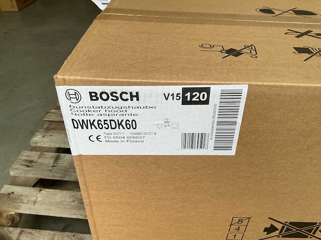Bosch dwk65dk60 afzuigkap - afbeelding 2 van  2