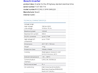 Bosch elektromotor en inverter - afbeelding 6 van  14