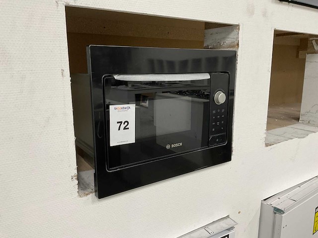 Bosch em8p012hvb inbouw magnetron zwart - afbeelding 3 van  5