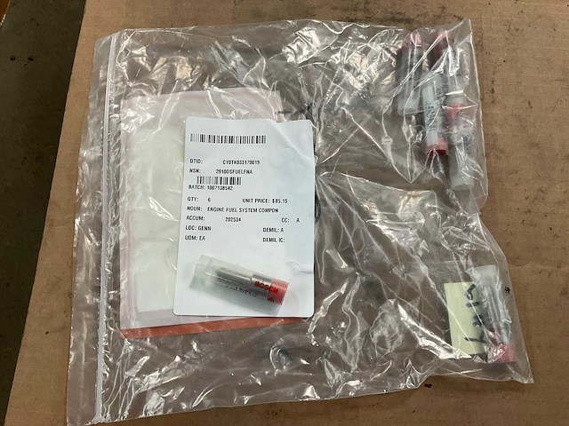 Bosch engine fuel system component (6x) - afbeelding 2 van  2