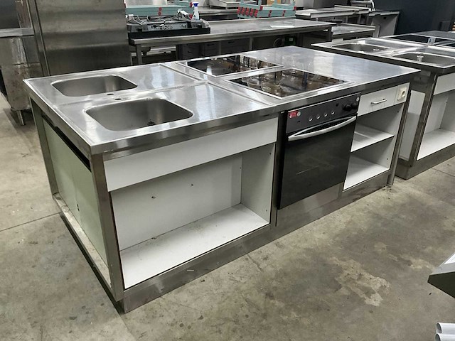 Bosch & etna a 7300 rvs kookeiland - afbeelding 3 van  13