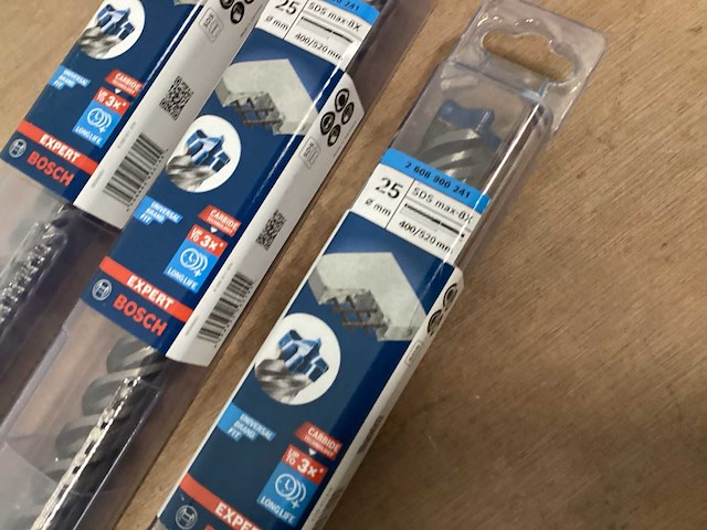Bosch expert betonboor 25x520, sds-max (3x) - afbeelding 2 van  3
