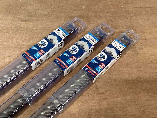 Bosch expert betonboor 28x540, sds-max (3x) - afbeelding 1 van  2
