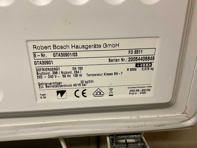 Bosch fd8511 vrieskist - afbeelding 4 van  4