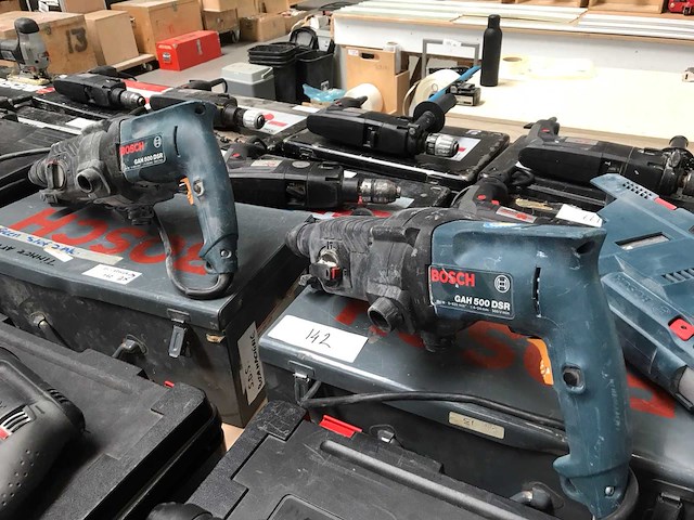 Bosch gah 500 dsr boorhamer (2x) - afbeelding 1 van  4