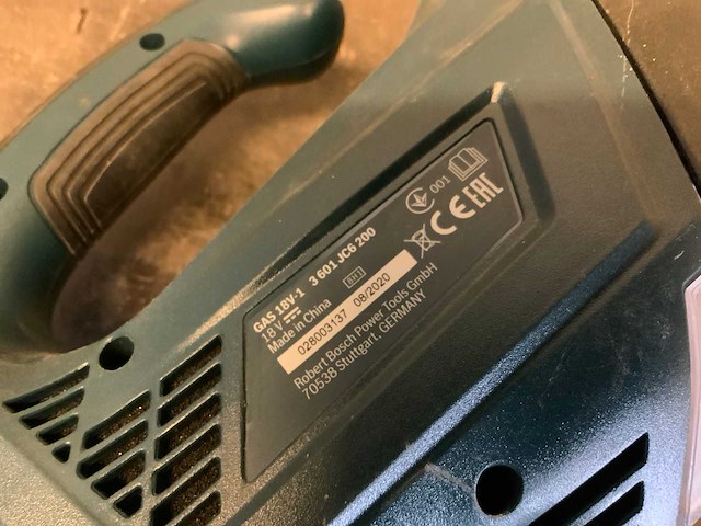 Bosch gas 18v-1 accu blower - afbeelding 2 van  2